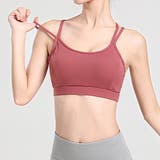 ローズレッド | スポーツブラ ブラジャー ブラトップ | teddyshop