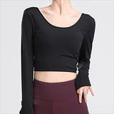 ブラック | ヨガウェア レディース トップス | teddyshop
