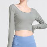 グレー | ヨガウェア レディース トップス | teddyshop