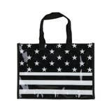 L：星条旗・ブラック | プールバッグ ビーチバッグ 女の子 | teddyshop