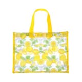 T：レモン柄・イエロー | プールバッグ ビーチバッグ 女の子 | teddyshop