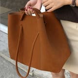 A：ブラウン | トートバッグ 軽量 大容量 | teddyshop