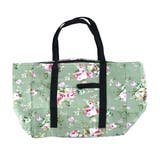 E:ロココフラワー | エコバッグ 折りたたみ コンパクト | teddyshop