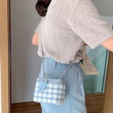 ブルー | ショルダーバッグ ミニバッグ 斜め掛け | teddyshop