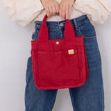 レッド | ハンドバッグ トートバッグ 小さめ | teddyshop