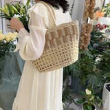 オフホワイト | トートバッグ かごバッグ 肩掛け | teddyshop