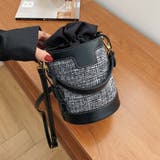 ブラック×ツイード | バッグ ミニバッグ ショルダーバッグ | teddyshop
