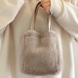 ベージュ | フェイクファー バッグ 2way | teddyshop