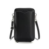 ブラック | スマホショルダー ショルダーバッグ 全5色 | teddyshop