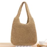 キャメル | トートバッグ かごバッグ 全2色 | teddyshop