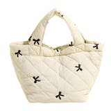 オフホワイト | ミニ トートバッグ レディース | teddyshop