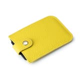 イエロー | カードケース 本革 スリム | teddyshop