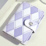 パープル | カードケース レディース スリム | teddyshop