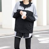 B:杢グレー | ヨガウェア 上下セット 体型カバー | teddyshop