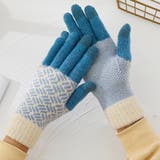 D：ブルー | 手袋 レディース 全13色 | teddyshop