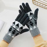 B：ダークグレー | 手袋 レディース 全13色 | teddyshop