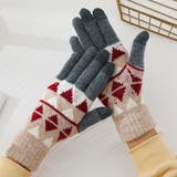 B：レッド | 手袋 レディース 全13色 | teddyshop