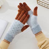 D：ブラウン | 手袋 レディース 全13色 | teddyshop