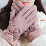 ピンク | 手袋 レディース リボン | teddyshop