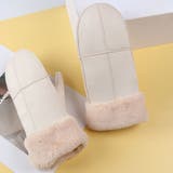 アイボリー | ミトン 手袋 かわいい | teddyshop