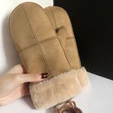 ブラウン | ミトン 手袋 かわいい | teddyshop