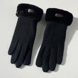 ブラック | 手袋 裏起毛 スマホ対応 | teddyshop