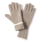 ベージュ | 手袋 スマホ対応 シンプル | teddyshop