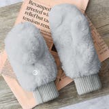 ライトグレー | 手袋 ミトン ふわふわ | teddyshop