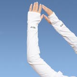 ホワイト | 【UVカット率99%以上】アームカバー レディース UPF50+ | teddyshop