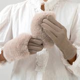 モカ | 裏起毛 手袋 全7色 | teddyshop