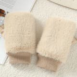 ベージュ | フィンガーレス グローブ 全6色 | teddyshop