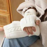 ホワイト | フィンガーレス ハンドウォーマー 全7色 | teddyshop