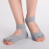 グレー | ヨガ ソックス 5本指 | teddyshop
