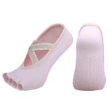ピンク | ヨガ ソックス 5本指 | teddyshop