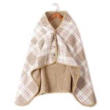 ベージュ×ブラウン | あったか ブランケット 大判 | teddyshop