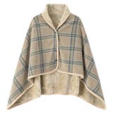 ブラウン×ブルー | あったか ブランケット 大判 | teddyshop