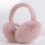 ダスティピンク | イヤーマフ 耳あて ふわふわ | teddyshop