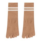 ブラウン | ヨガ ソックス 滑り止め | teddyshop