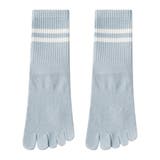 ブルー | ヨガ ソックス 滑り止め | teddyshop