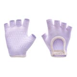 A:パープル | ヨガ グローブ 手袋 | teddyshop