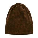 ブラウン | ビーニー 帽子 ベロア | teddyshop
