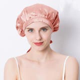 サーモンピンク | ヘアキャップ ナイトキャップ シルク100% | teddyshop