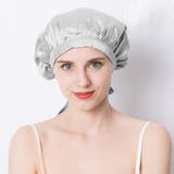 ライトグレー | ヘアキャップ ナイトキャップ シルク100% | teddyshop