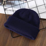 ネイビー | ニット帽 ビーニー 全7色 | teddyshop
