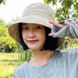 ベージュ | バケットハット つば広 折りたたみ | teddyshop