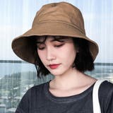 ブラウン | バケットハット つば広 折りたたみ | teddyshop