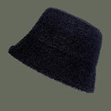 ブラック | バケットハット もこもこ ボア | teddyshop