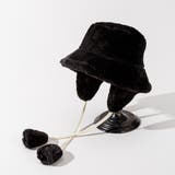 ブラック | バケットハット 帽子 冬 | teddyshop