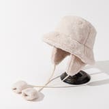 オフホワイト | バケットハット 帽子 冬 | teddyshop