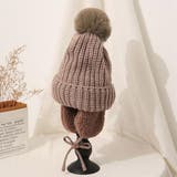 モカ | ニット帽 レディース 耳当て | teddyshop